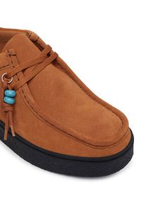 Clarks Półbuty Boxbee Walla 26328027 Brązowy. Kolor: brązowy. Materiał: skóra, zamsz #6