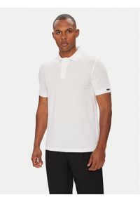 Pierre Cardin Polo C5 21344.2144 Biały Regular Fit. Typ kołnierza: polo. Kolor: biały. Materiał: bawełna