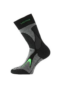 LASTING - Skarpety trekkingowe Lasting TRX 906 Merino. Kolor: wielokolorowy, czarny, zielony. Materiał: wełna. Sport: narciarstwo #1