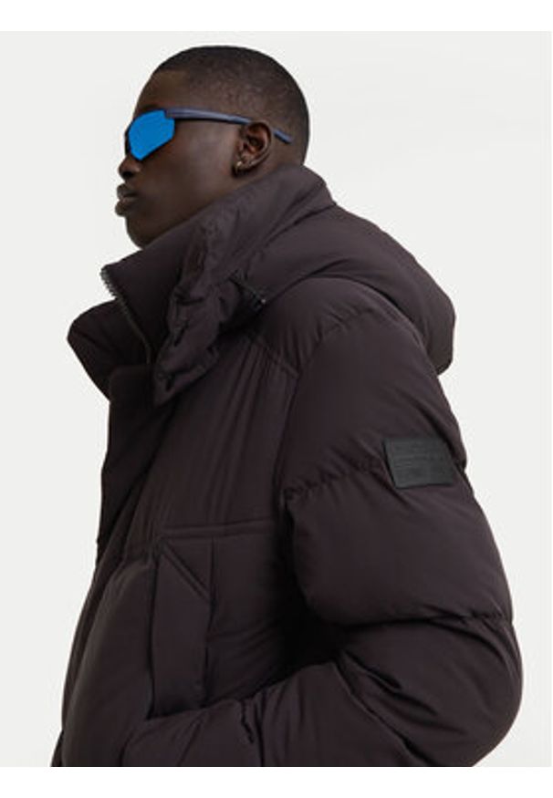G-Star RAW - G-Star Raw Płaszcz zimowy G- Whistler D25348-D518 Czarny Regular Fit. Kolor: czarny. Materiał: syntetyk. Sezon: zima