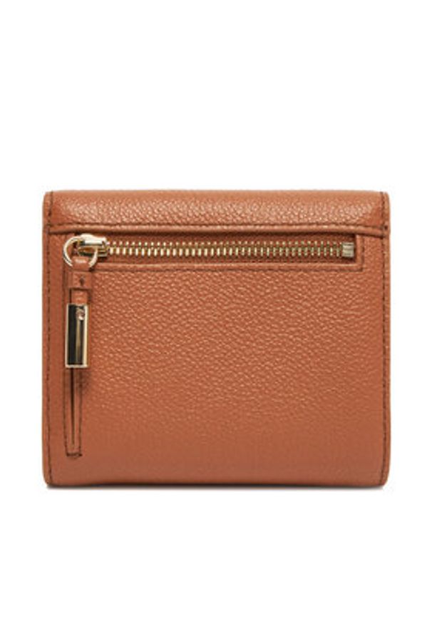 Furla Mały Portfel Damski Goccia M Compact WP00469 BX3036 KH RY000 Brązowy. Kolor: brązowy. Materiał: skóra