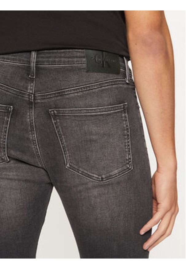 Calvin Klein Jeans Jeansy J30J326528 Czarny Skinny Fit. Kolor: czarny