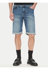 Karl Lagerfeld - KARL LAGERFELD Szorty jeansowe 265820 552833 Niebieski Regular Fit. Kolor: niebieski. Materiał: bawełna