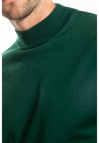 Takeshy Kurosawa Sweter | 83476 | Maglia Lupetto Calato Lana | Mężczyzna | Zielony. Okazja: na co dzień. Kolor: zielony. Materiał: wełna, akryl. Styl: casual #7