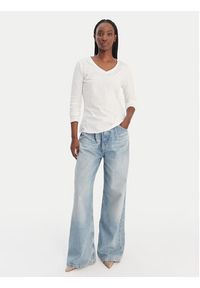 Liu Jo Sport Bluzka TA6053 JS003 Écru Regular Fit. Materiał: bawełna. Styl: sportowy #5