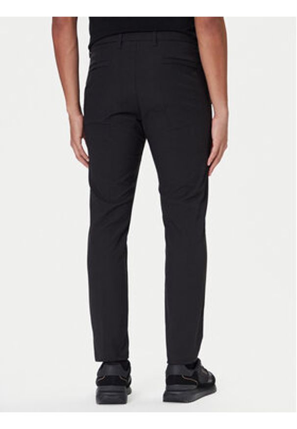 BOSS Spodnie materiałowe T_Commuter 50544245 Czarny Slim Fit. Kolor: czarny. Materiał: syntetyk