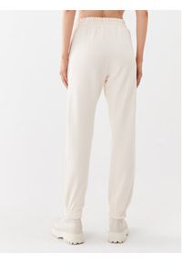 Pinko Spodnie dresowe 100371 A162 Beżowy Regular Fit. Kolor: beżowy. Materiał: bawełna #5