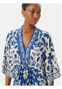 LOLA CASADEMUNT Sukienka codzienna LS2616032 Niebieski Regular Fit. Okazja: na co dzień. Kolor: niebieski. Materiał: wiskoza. Typ sukienki: proste. Styl: casual #3