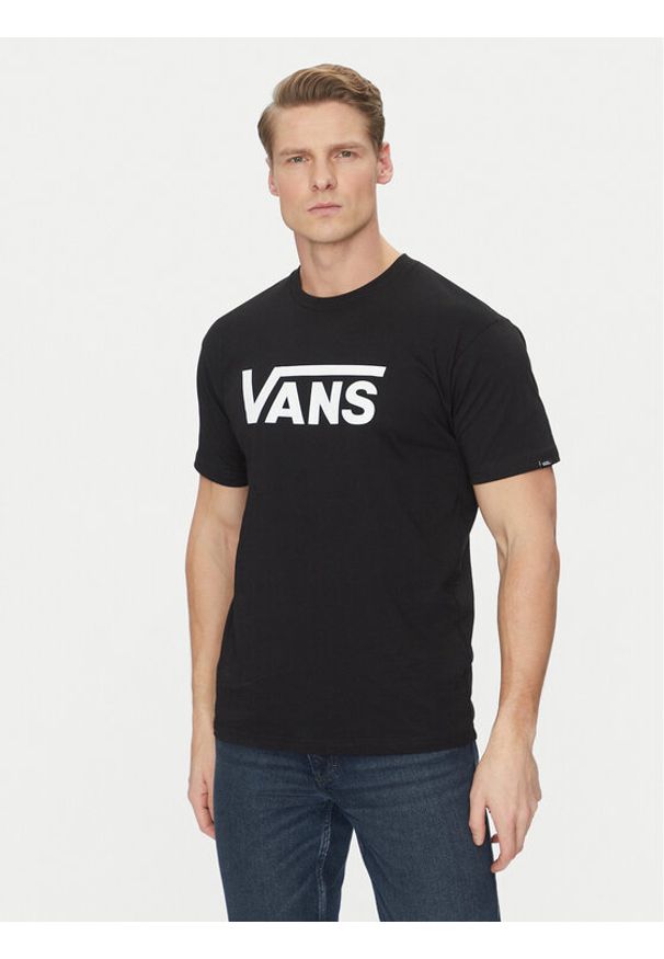 Vans T-Shirt Classic VN000GGGY281 Czarny Classic Fit. Kolor: czarny. Materiał: bawełna