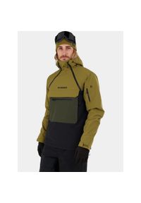 FUNDANGO - Kurtka Narciarska Męska Fundango Hydra Eco. Kolor: czarny, wielokolorowy, zielony. Sezon: zima. Sport: narciarstwo #1