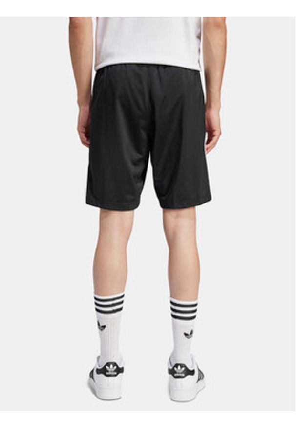 Adidas - adidas Szorty sportowe adicolor Firebird IU2368 Czarny Regular Fit. Kolor: czarny. Materiał: syntetyk. Styl: sportowy