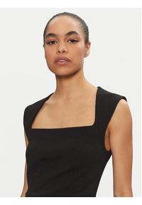 Imperial Sukienka koktajlowa AFAGIAW Czarny Slim Fit. Kolor: czarny. Materiał: syntetyk. Styl: wizytowy #4