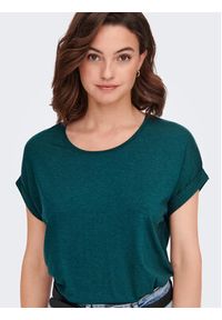 only - ONLY T-Shirt 15106662 Zielony Regular Fit. Kolor: zielony. Materiał: wiskoza #7