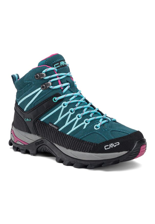Buty trekkingowe damskie CMP Rigel Mid Wp. Kolor: niebieski