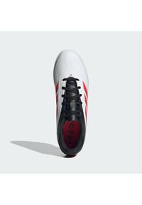Adidas - Buty Copa Pure 3 Club TF. Kolor: biały, czerwony, wielokolorowy, czarny. Materiał: materiał