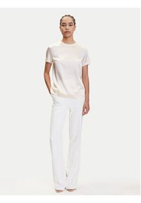 Marciano Guess Bluzka 4YGH07 7117A Écru Regular Fit. Kolor: kremowy. Materiał: jedwab #5