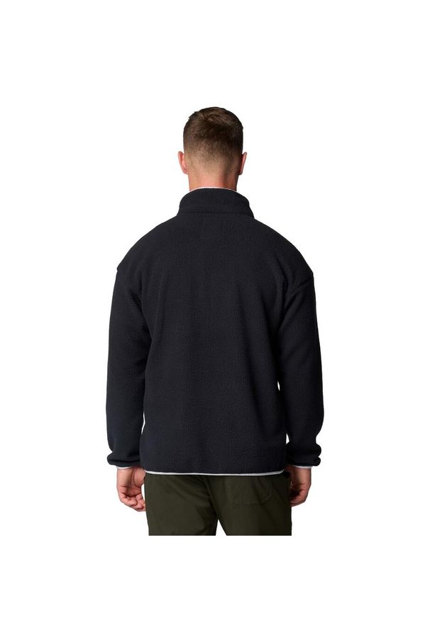 columbia - Columbia Polar Helvetia Ii 2090891010. Kolor: czarny. Materiał: polar. Sport: turystyka piesza