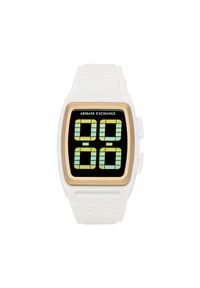 Zegarek Armani Exchange. Kolor: biały #1