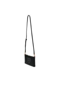 Pinko - PINKO Torebka Flat Horizontal Mini PE 25 PCPL 104277 A2AN Czarny. Kolor: czarny. Materiał: skórzane