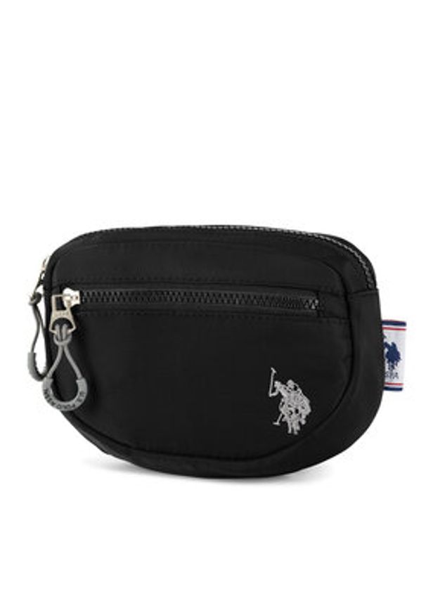 U.S. Polo Assn. Saszetka nerka BIUXT5677MIA Czarny. Kolor: czarny. Materiał: materiał, nylon