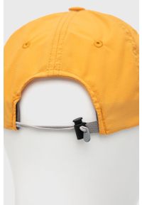 Houdini czapka z daszkiem C9 kolor żółty. Kolor: żółty. Materiał: tkanina, włókno, materiał #2