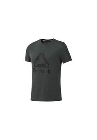 Koszulka treningowa męska Reebok EL Marble Group Tee. Kolor: szary. Długość rękawa: krótki rękaw. Długość: krótkie. Sport: bieganie #1