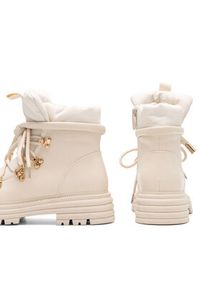 DeeZee Trzewiki LEDA WS6126-09 Beżowy. Kolor: beżowy. Materiał: materiał #6