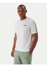 EA7 Emporio Armani T-Shirt 7M001476 AF10375 Biały Regular Fit. Kolor: biały. Materiał: bawełna #1