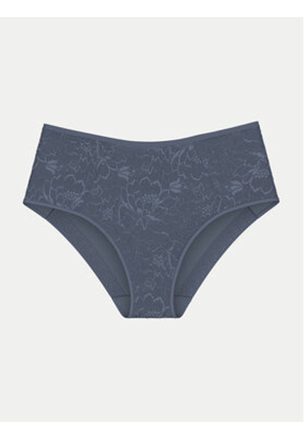 Triumph Figi klasyczne z wysokim stanem Amourette Charm 10216997 Niebieski. Stan: podwyższony. Kolor: niebieski. Materiał: syntetyk