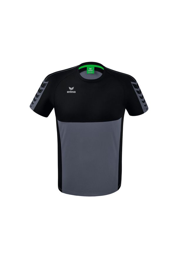 ERIMA - Koszulka dziecięca Erima Six Wings. Kolor: szary, wielokolorowy, czarny. Sport: piłka nożna