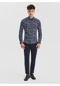 Pako Lorente - PAKO LORENTE - Bawełniana koszula w kwiaty. Materiał: bawełna. Długość rękawa: długi rękaw. Długość: długie. Wzór: kwiaty. Sezon: jesień #4