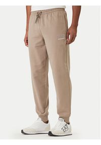 EA7 Emporio Armani Dres 7M001317 AF13512 U6167 Beżowy Regular Fit. Kolor: beżowy. Materiał: bawełna #6