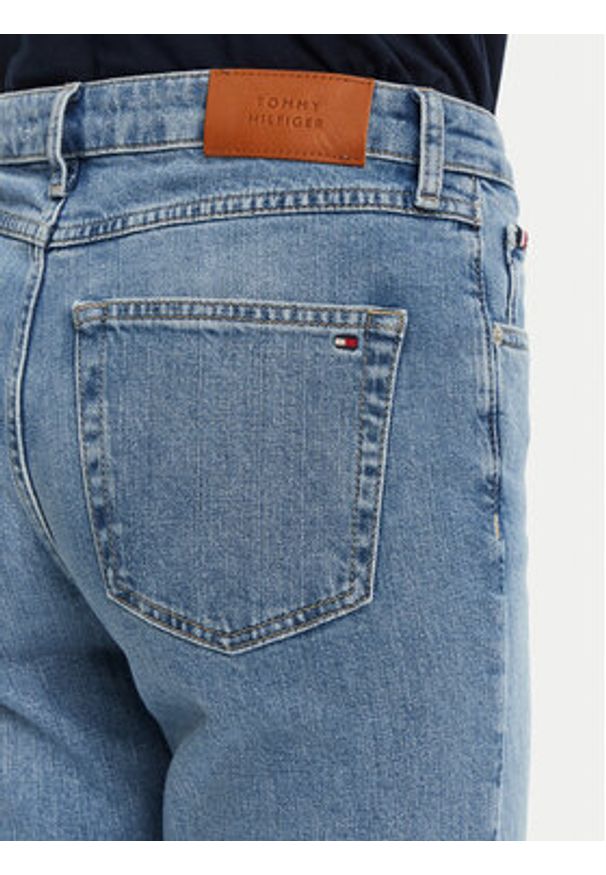 TOMMY HILFIGER - Tommy Hilfiger Jeansy Classic WW0WW44345 Niebieski Straight Fit. Kolor: niebieski