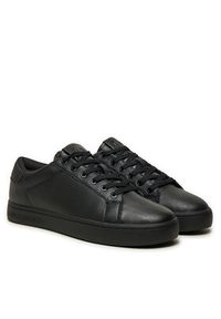 Calvin Klein Jeans Sneakersy YM0YM01164 Czarny. Kolor: czarny. Materiał: skóra