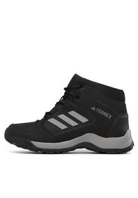 Adidas - adidas Trekkingi Terrex Hyperhiker Mid Hiking Shoes ID4857 Czarny. Kolor: czarny. Materiał: skóra. Model: Adidas Terrex. Sport: turystyka piesza