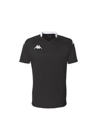 Jersey Kappa Bemi. Kolor: czarny, biały, wielokolorowy. Materiał: jersey. Sport: piłka nożna