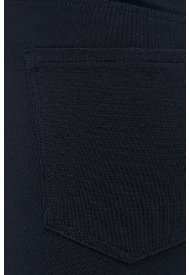 Spanx - Legginsy modelujące The Perfect Black. Kolor: niebieski. Materiał: dzianina