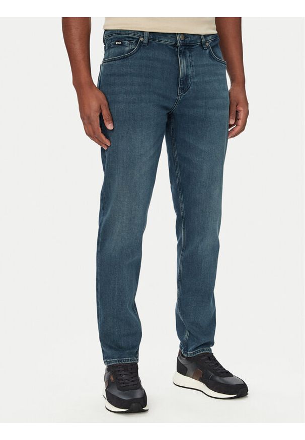 BOSS Jeansy P-Re.Maine 50566907 Granatowy Regular Fit. Kolor: niebieski