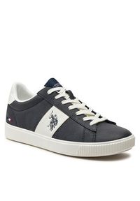 U.S. Polo Assn. Sneakersy Tymes TYMES009A Granatowy. Kolor: niebieski. Materiał: skóra