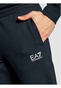 EA7 Emporio Armani Spodnie dresowe 8NPP53 PJ05Z 1578 Granatowy Slim Fit. Kolor: niebieski. Materiał: bawełna #4