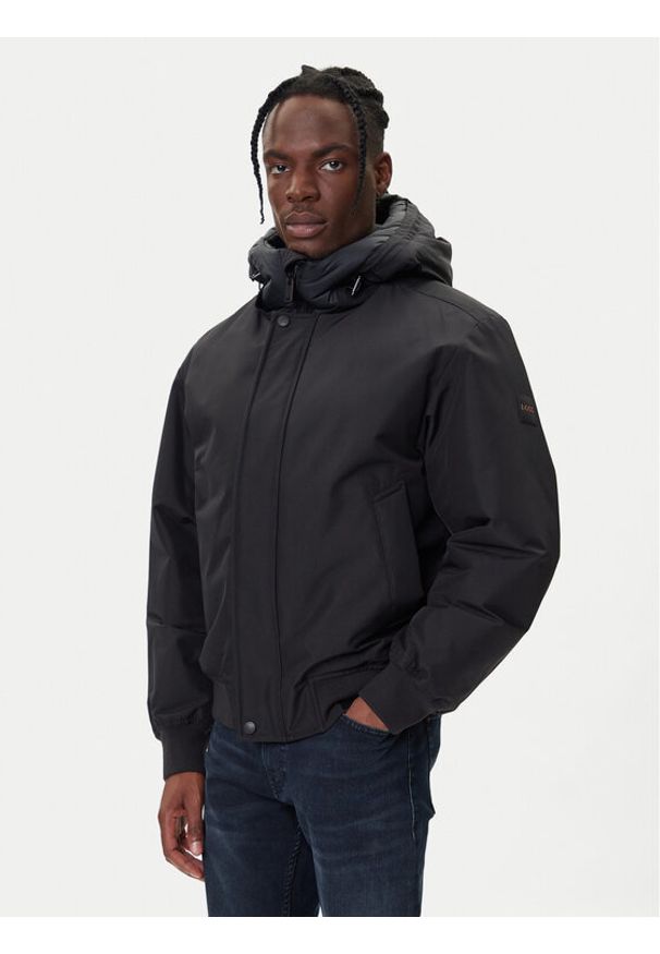 BOSS Kurtka zimowa Osis1 50547099 Czarny Relaxed Fit. Kolor: czarny. Materiał: syntetyk. Sezon: zima
