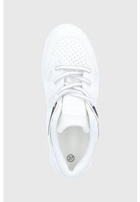 Answear Lab buty kolor biały. Nosek buta: okrągły. Zapięcie: sznurówki. Kolor: biały #4
