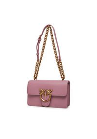 Pinko - PINKO Torebka Love One Mini Dc PE 25 PCPL 100074 A0F1 Różowy. Kolor: różowy. Materiał: skórzane #3