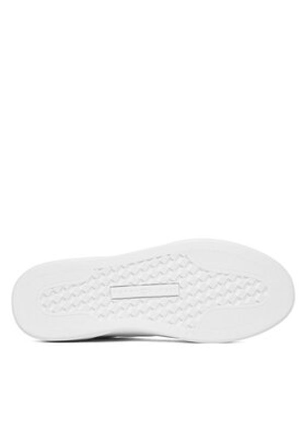 TOMMY HILFIGER - Tommy Hilfiger Sneakersy Essential Chic Court Sneaker FW0FW09019 Biały. Kolor: biały. Materiał: skóra