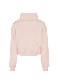 Damska bluza z okrągłym dekoltem crew neck Urban Classics Organic GT. Kolor: różowy. Długość: krótkie #1