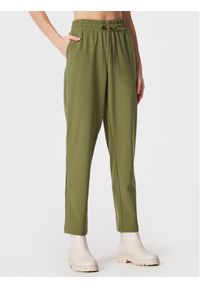 Moss Copenhagen Spodnie materiałowe Kesia 16940 Zielony Relaxed Fit. Kolor: zielony. Materiał: syntetyk #1