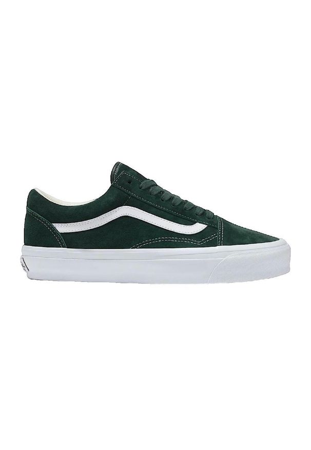 Buty Vans Old Skool LX zielone z zamszu. Okazja: na co dzień. Kolor: zielony. Materiał: skóra. Model: Vans Old Skool