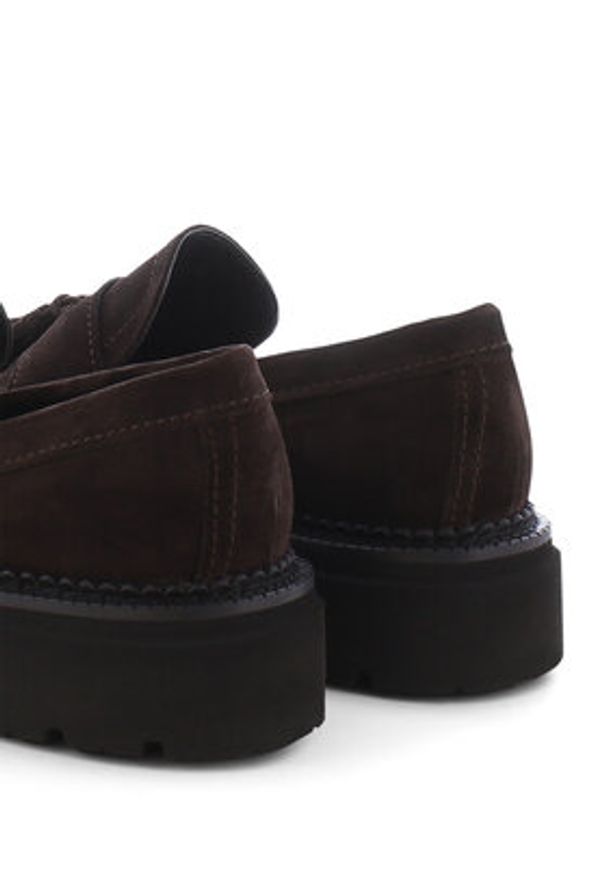 KENNEL&SCHMENGER - Kennel & Schmenger Loafersy Jacy 61-38200.258 Brązowy. Kolor: brązowy. Materiał: zamsz, skóra