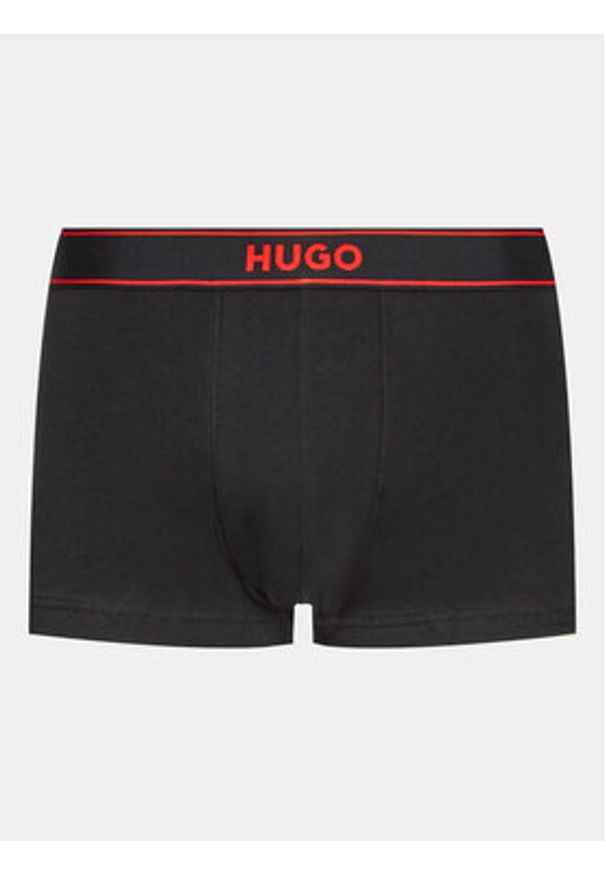 Hugo Bokserki 50491764 Czarny. Kolor: czarny. Materiał: bawełna