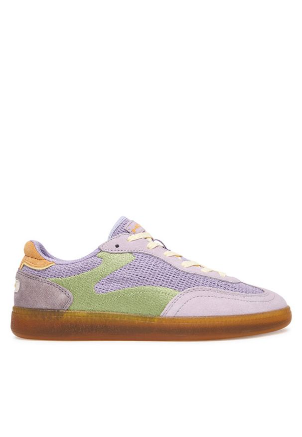 HOFF Sneakersy Park Crochet 12519016 Fioletowy. Kolor: fioletowy. Materiał: zamsz, skóra